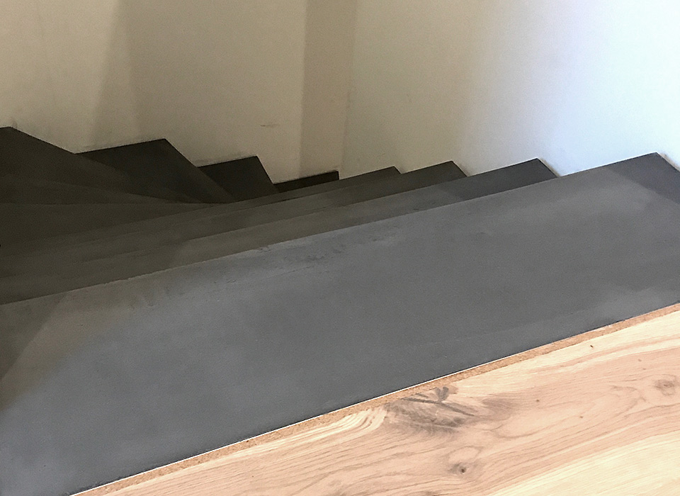 Sichtbeton Treppe